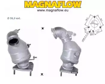 Катализатор ! 61806D MAGNAFLOW