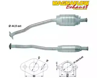 Катализатор ! 85808 MAGNAFLOW