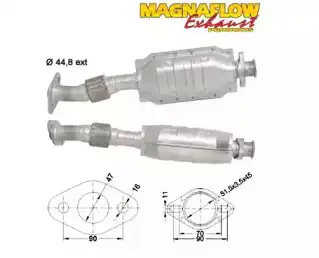 Катализатор ! 85810 MAGNAFLOW
