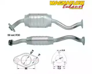 Катализатор ! 85816 MAGNAFLOW