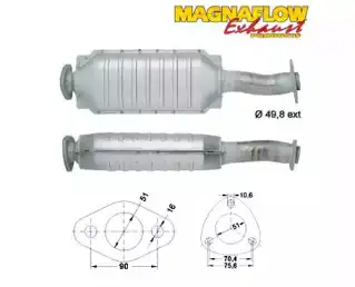 Катализатор ! 85822 MAGNAFLOW