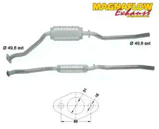 Катализатор ! 85824 MAGNAFLOW