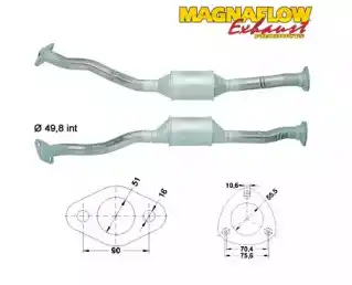 Катализатор ! 85811 MAGNAFLOW