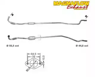 Катализатор ! 75802D MAGNAFLOW