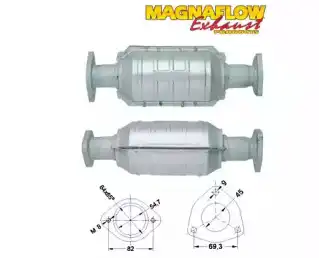 Катализатор ! 87204 MAGNAFLOW