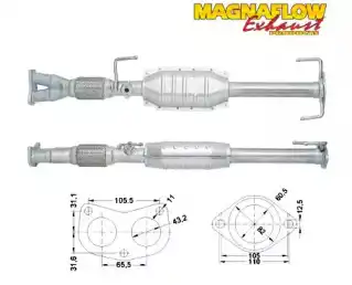 Катализатор ! 88027 MAGNAFLOW