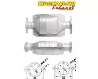 Катализатор ! 88040 MAGNAFLOW