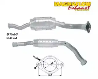 Катализатор ! 86016 MAGNAFLOW