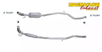 Катализатор ! 76052D MAGNAFLOW