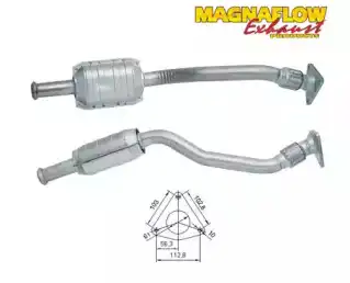 Катализатор ! 86365D MAGNAFLOW
