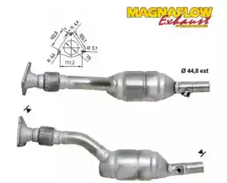 Катализатор ! 76338 MAGNAFLOW