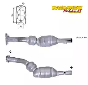 Катализатор ! 66302 MAGNAFLOW