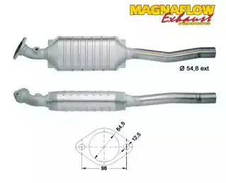 Катализатор ! 86334 MAGNAFLOW