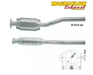 Катализатор ! 86362D MAGNAFLOW