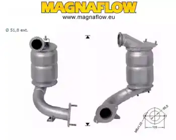 Катализатор ! 66306D MAGNAFLOW