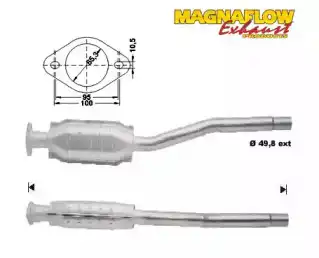 Катализатор ! 86363D MAGNAFLOW