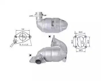 Катализатор ! 66317D MAGNAFLOW