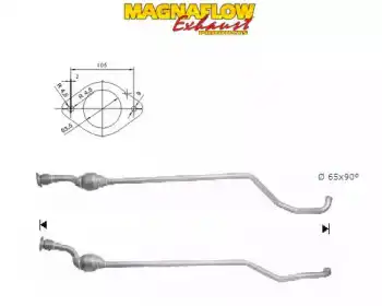 Катализатор ! 76355D MAGNAFLOW
