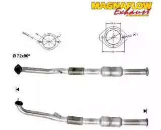 Катализатор ! 76803D MAGNAFLOW