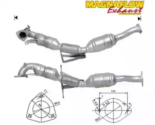 Катализатор ! 79206D MAGNAFLOW