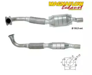 Катализатор ! 79203D MAGNAFLOW