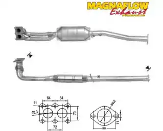 Катализатор ! 76709 MAGNAFLOW
