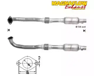 Катализатор ! 76704 MAGNAFLOW
