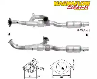Катализатор ! 76705 MAGNAFLOW