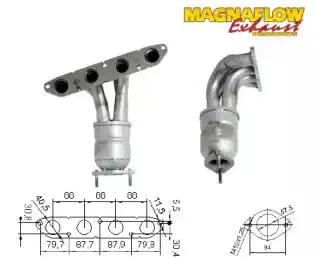 Катализатор ! 76707 MAGNAFLOW