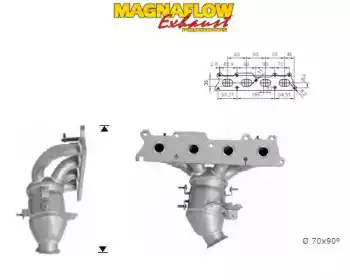Катализатор ! 60911 MAGNAFLOW