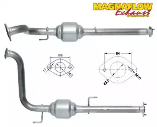 Катализатор ! 77603D MAGNAFLOW