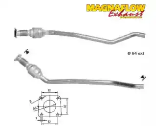 Катализатор ! 71601D MAGNAFLOW