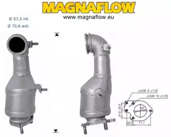 Катализатор ! 69601D MAGNAFLOW