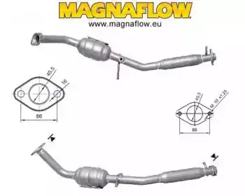 Катализатор ! 67611 MAGNAFLOW
