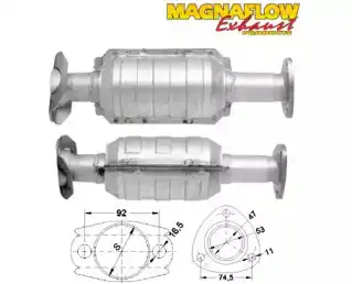Катализатор ! 83014 MAGNAFLOW