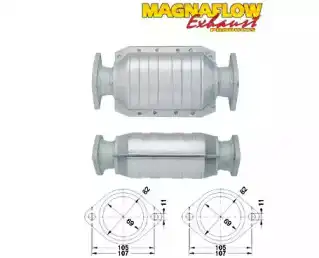 Катализатор ! 88025 MAGNAFLOW