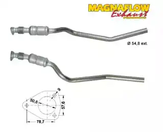 Катализатор ! 78804D MAGNAFLOW