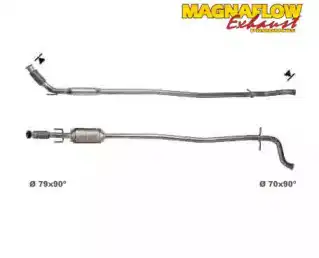 Катализатор ! 76022D MAGNAFLOW