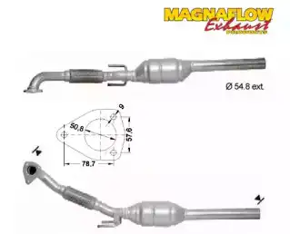 Катализатор ! 70221D MAGNAFLOW