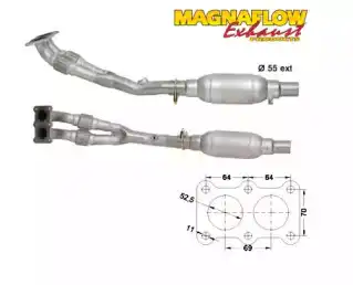 Катализатор ! 88818 MAGNAFLOW
