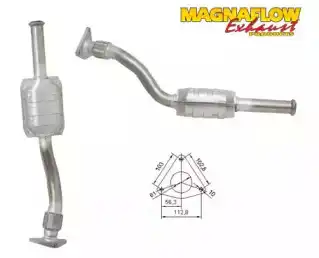 Катализатор ! 86371D MAGNAFLOW