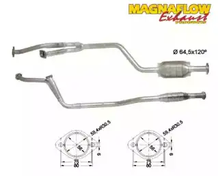 Катализатор ! 85054D MAGNAFLOW
