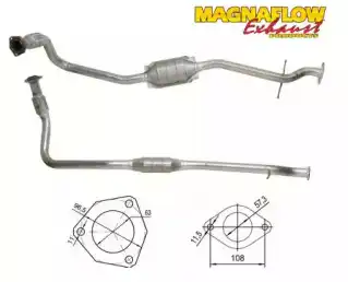 Катализатор ! 85882D MAGNAFLOW