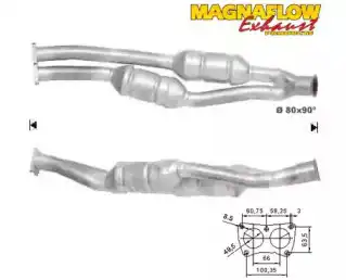 Катализатор ! 76019 MAGNAFLOW