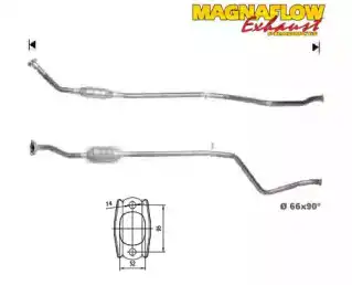 Катализатор ! 76011D MAGNAFLOW