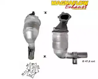 Катализатор ! 75817D MAGNAFLOW