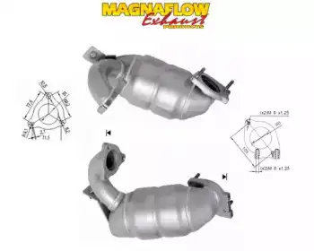 Катализатор ! 76356D MAGNAFLOW