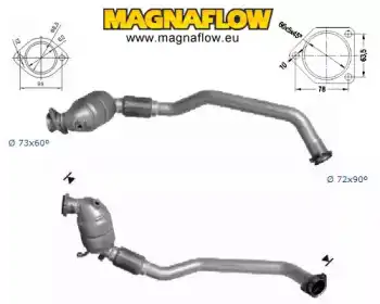 Катализатор ! 60606D MAGNAFLOW
