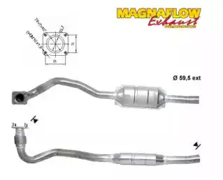 Катализатор ! 72520D MAGNAFLOW