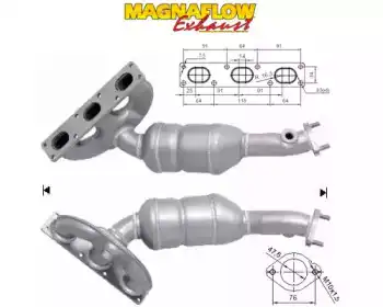 Катализатор ! 60604 MAGNAFLOW